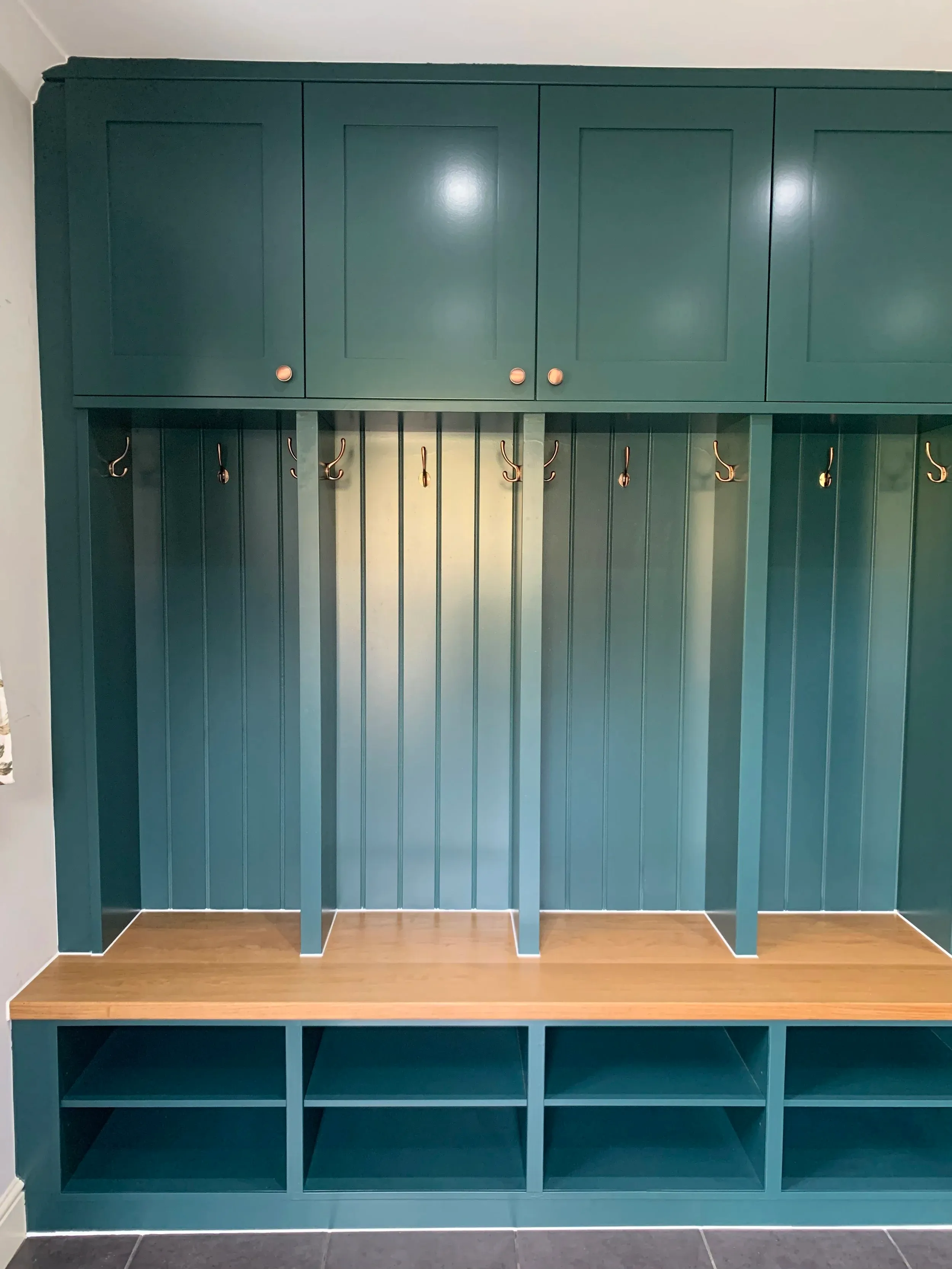 Harley Green Boot Bench, Seagull Bespoke Interiors