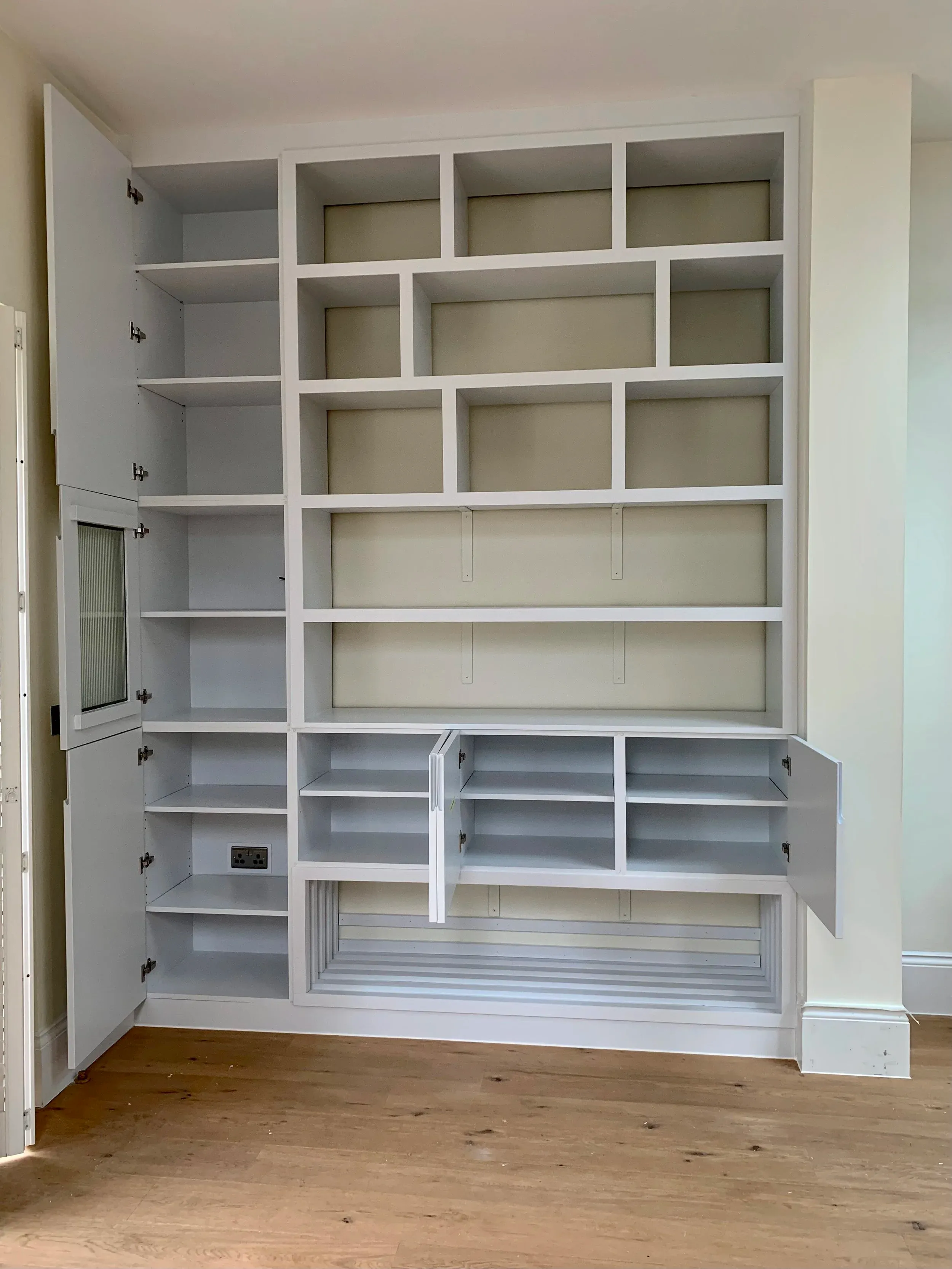 Floor-to-Ceiling Kitchen Storage Wall, Seagull Bespoke Interiors