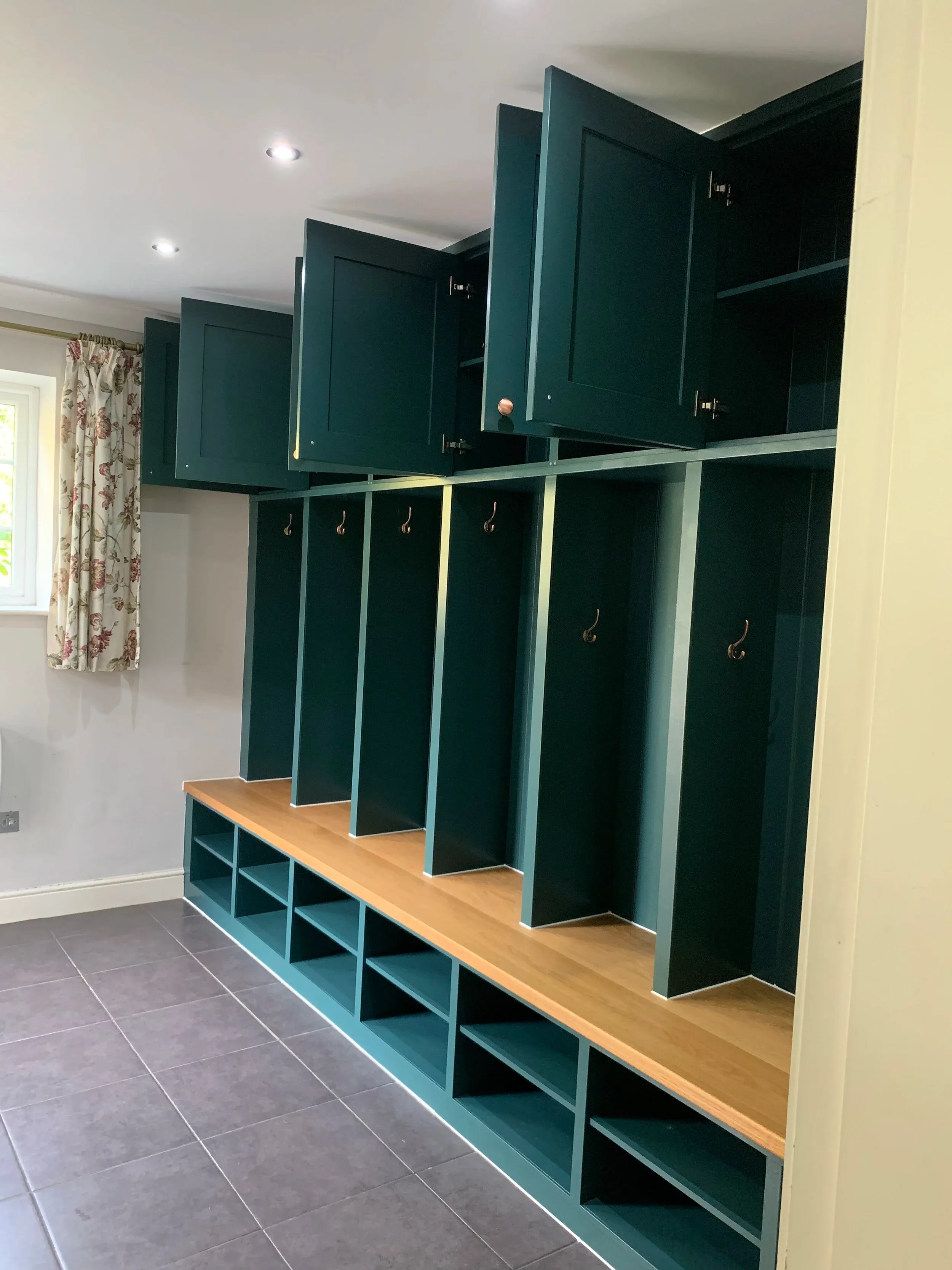 Harley Green Boot Bench, Seagull Bespoke Interiors