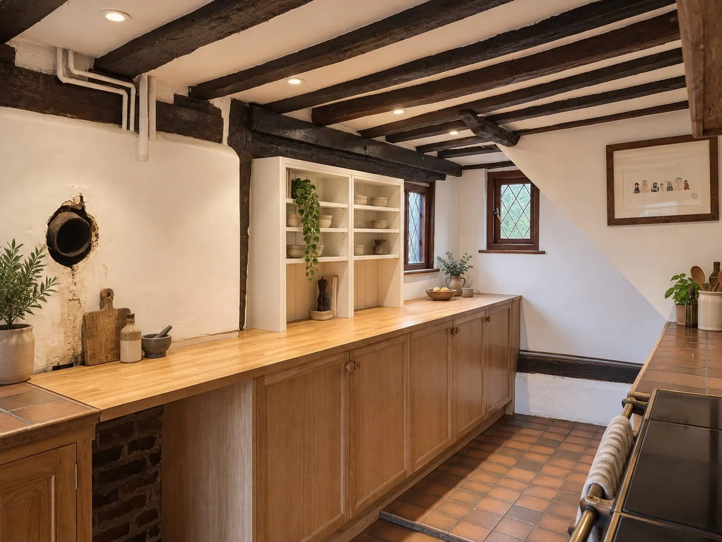 Oak Cottage Kitchen